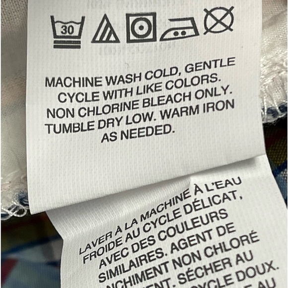 J. Crew Plaid Ankle-Cropped Paperbag Waist Pants in Blue, Cream, Brown - Picture 9 of 9